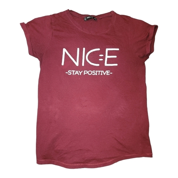 STAY Positive Small Women's Top - Picture 1 of 5